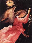 Lorenzo Lotto Angel Annunciating oil on canvas